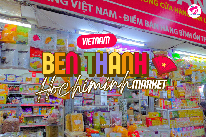 ปักพิกัด ซื้อของฝาก ของที่ระลึก เวียดนาม ตลาดเบนถัน โฮจิมินห์