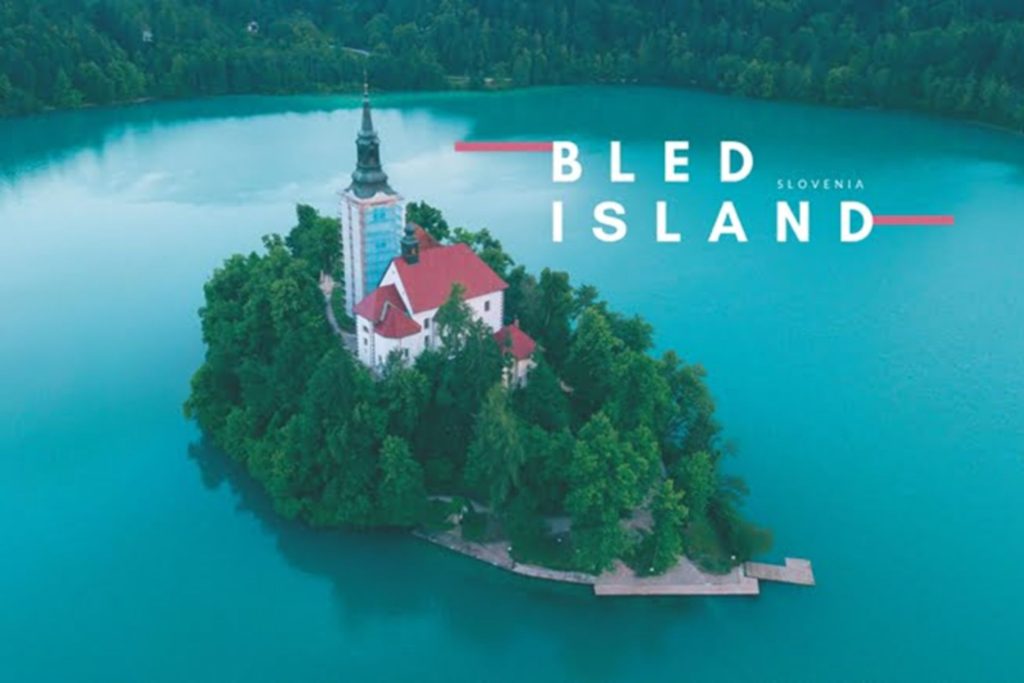 Bled Island เกาะกลางทะเลสาบ เทือกเขาจูเลียนแอลป์ สโลวีเนีย